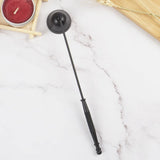 Stainless Steel Bell-shaped Candle Fire Extinguisher Vintage Household Banquet Candle Extinguisher Handle Supplies Party Wedding