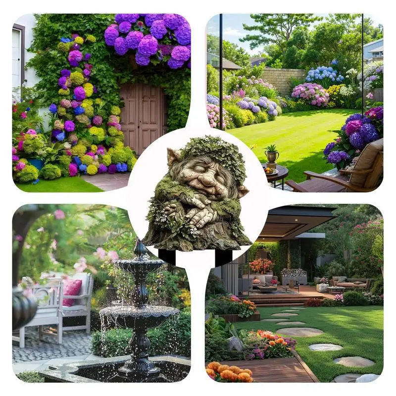 1pcs Garden Stake Outdoor Decoration Garden Fairy Statue Stakes Outdoor Garden Decor Fairy Art Lawn Garden Stake For Yards