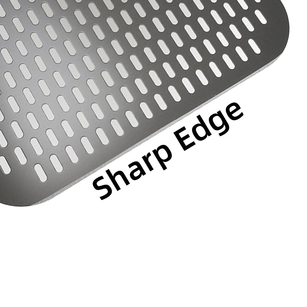 10 12 13 14 16 Inch Big Pizza Perforated Shovel Paddle Short Handle for Oven Turning Peel Kitchen Tools Nonstick Pizza Baking