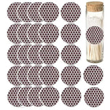 Round Matches Sticker Strip Household Matchstick Striker Striker Paper Fire Paper Matchstick Paper Accessories DIY Handmade