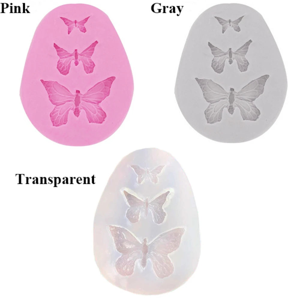 Butterfly Silicone Mold Mini 3d Baking Diy Silicon Cake Molds Baking Accessories DIY Sugar Chocolate Fondant Cake Tool