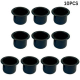 10PCS Mini Round Aluminium Candle Cup Gold Silver DIY Candlestick Making Tray Holder Container Set Accessories Home Party Decor