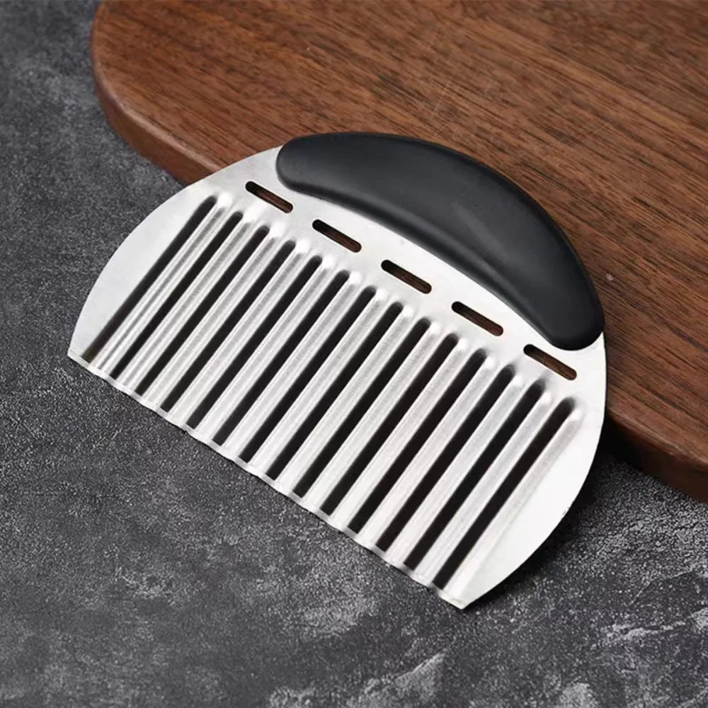 French Fries Cutter Stainless Steel Potato Slicer Vegetable Chopper Veggie Slicer Durable Kitchen Gadgets Cutter