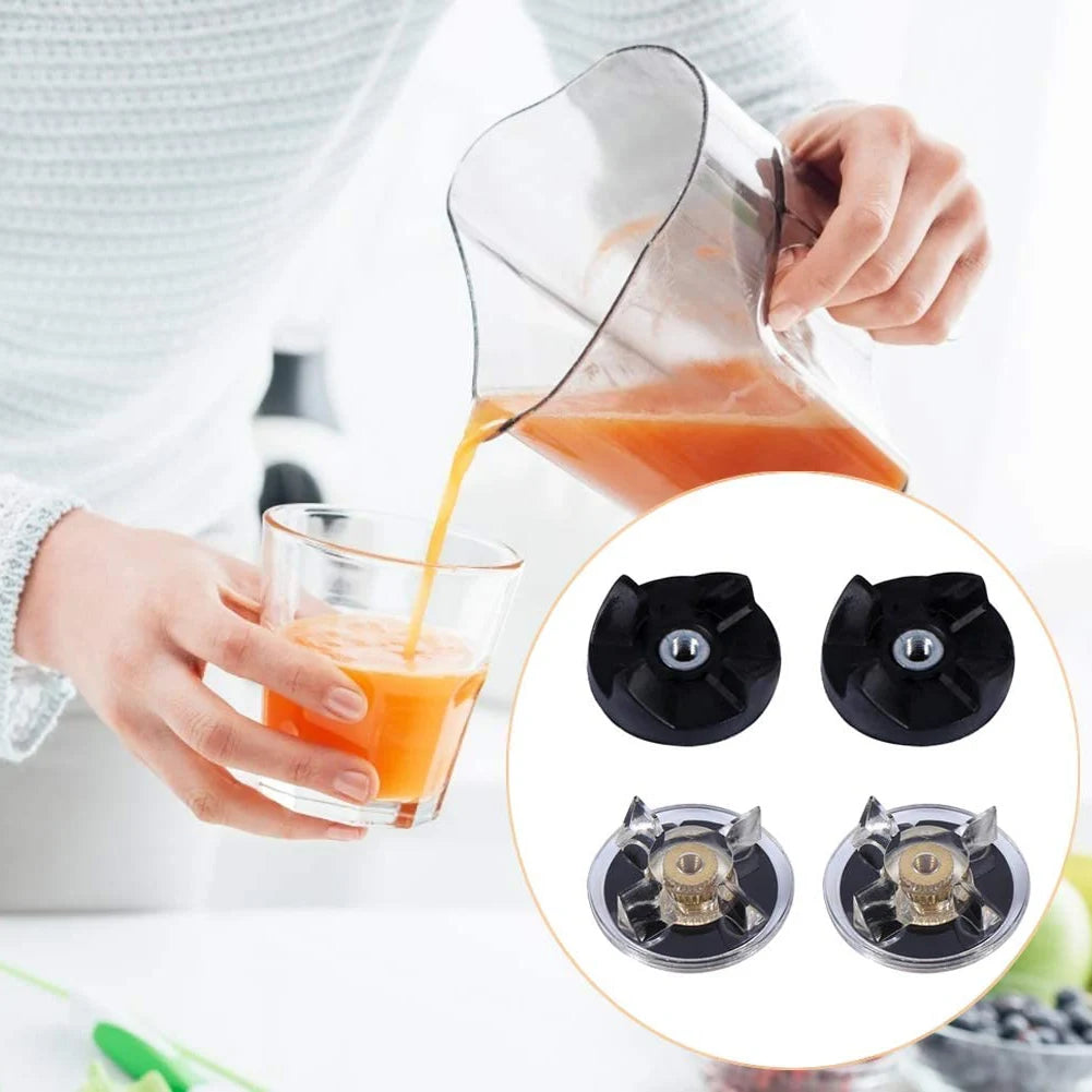 A11E-Spare Replacement Parts 4Pcs Base Gear 4Pcs Blade Gear Blender Juicer Parts For Magic 250W MB 1001 MB 1001B MBR-1101